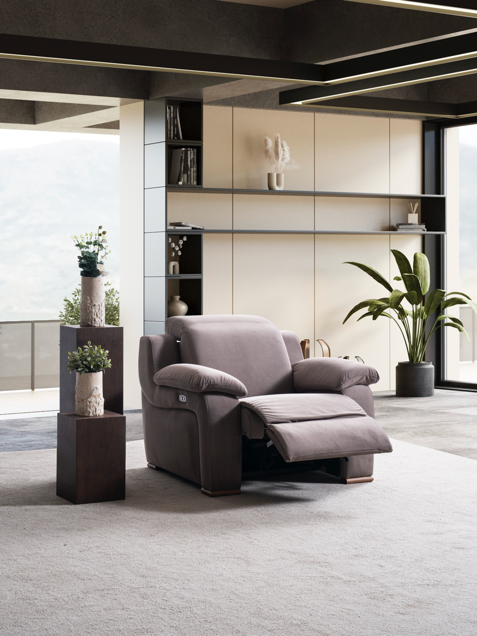 Bamboo Tv Recliner